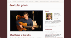 Desktop Screenshot of cullenguitar.com